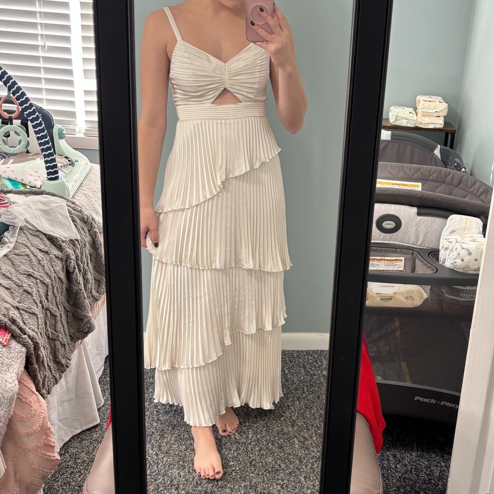 NWT Abercrombie Tiered Maxi Dress
